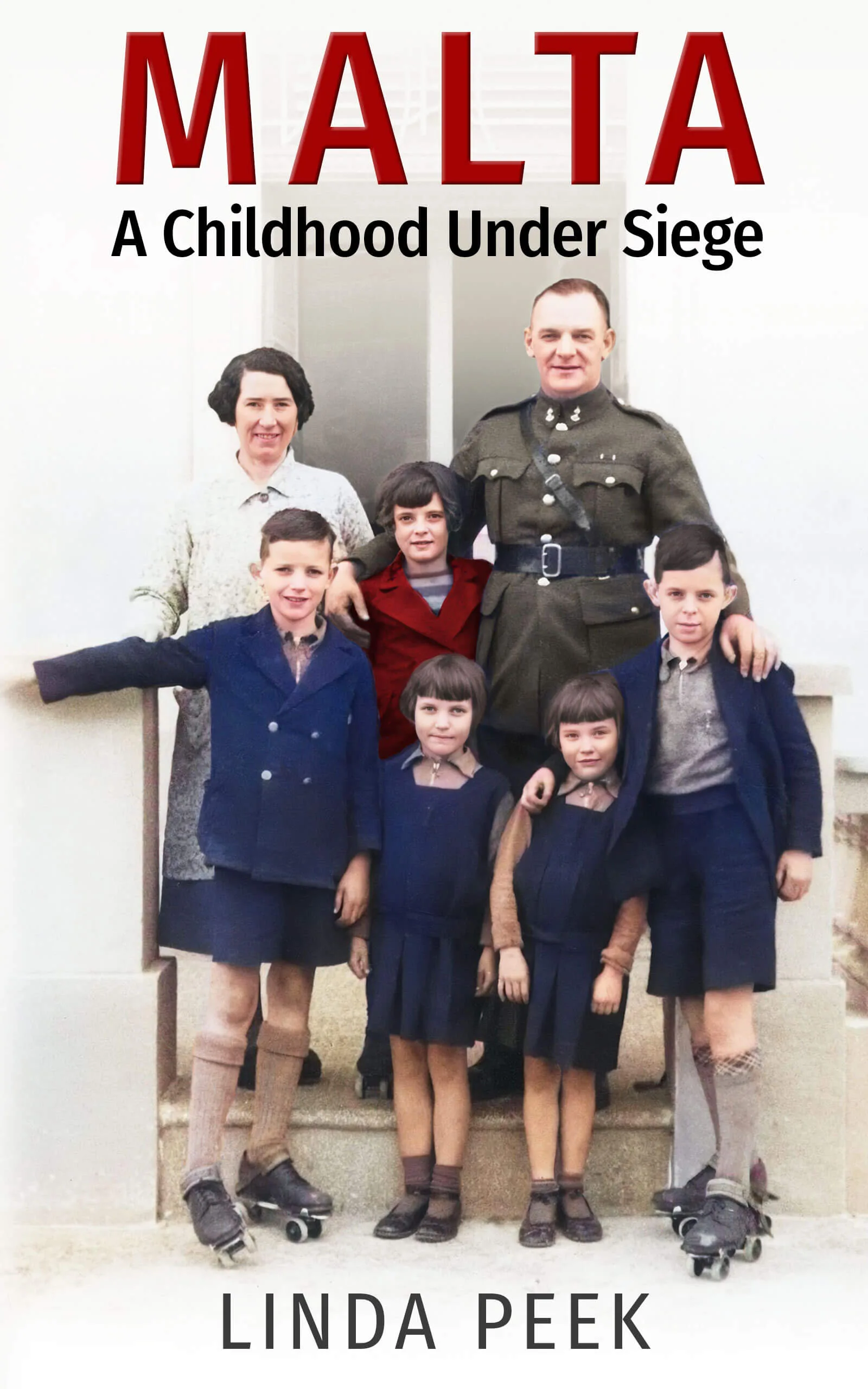 Malta A Childhood Under Siege Front cover of book