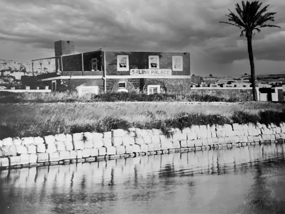 Salina Palace - now demolished - was not a conventional palace by any means!