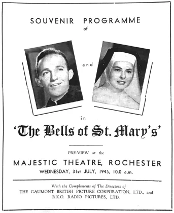 Programme of preview of the Bells of St Mary's in Rochester, Kent.